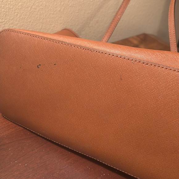 Michael Kors Brown Leather Shoulder Bag - Picture 6 of 7